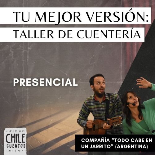 «Tu mejor versión»: taller de cuentería con «Todo cabe en un jarrito» (Argentina)