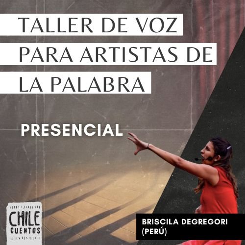 Taller de voz para artistas de la palabra